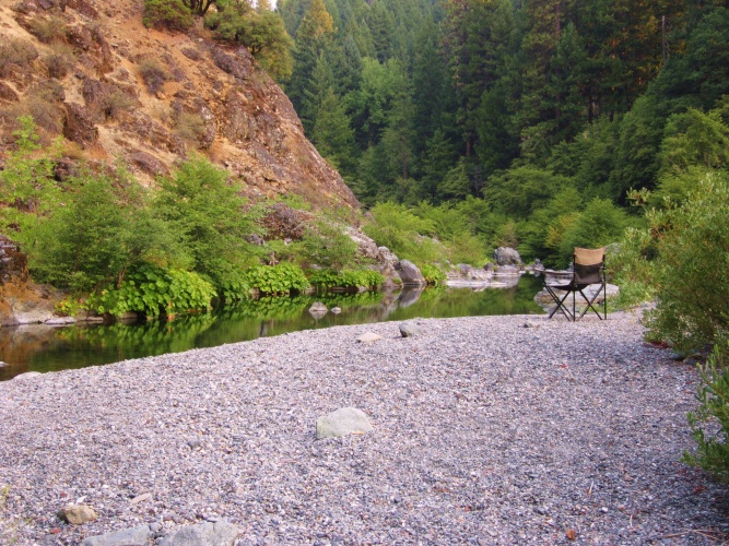 the beach at hells gate campground